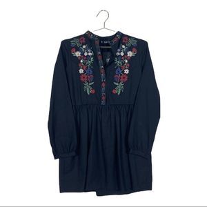 NWT Suem Boho Embroidered Cotton Top